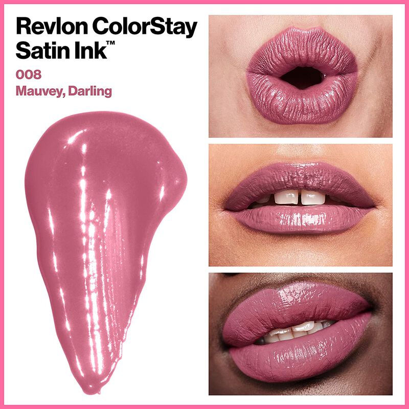 Revlon ColorStay Satin Ink Lip Color - Mauvey Darling image number 2